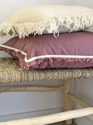 Banco Artesanal Madera Natural