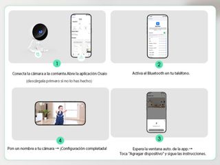 2 Cámaras Vigilancia Wifi