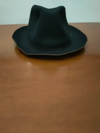 Cappello Borsalino Traveller Nero Vintage