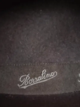 Cappello Borsalino Traveller Nero Vintage