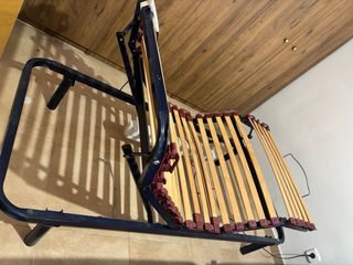 Cama ortopédica con colchón