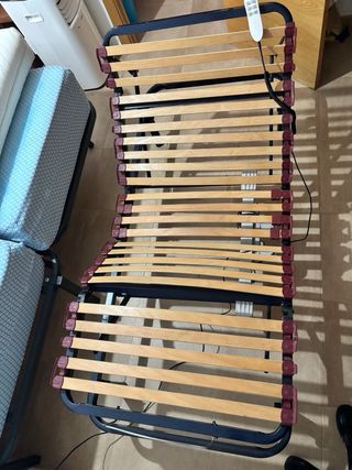 Cama ortopédica con colchón