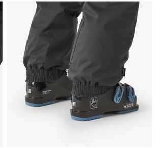 Pantalón de nieve infantil negro Talla 7-8