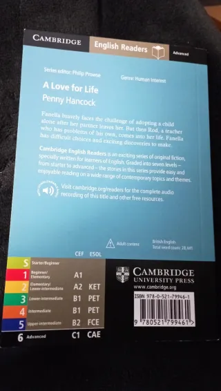 A Love for Life Level 6 (Cambridge English Read...