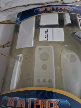 Pack 10 en 1 Accesorios Nintendo Wii