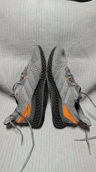 Adidas 4D Zapatillas Grises Naranja