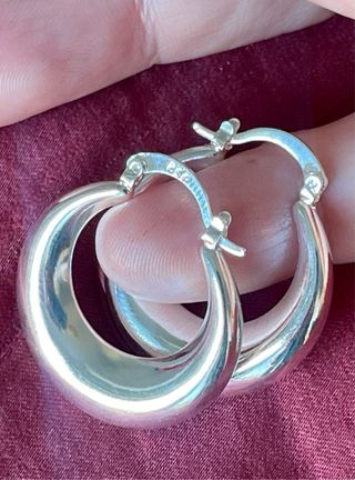 Pendientes Aro Plata 925