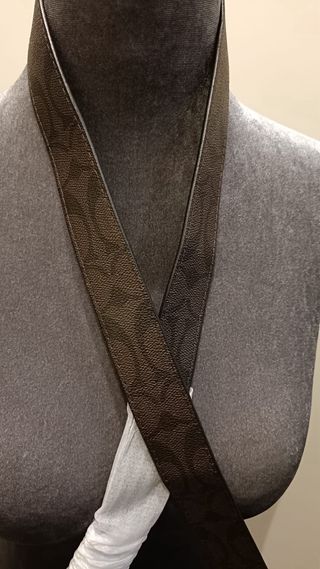 Bolso Coach Marrón y Dorado