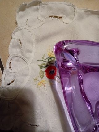 Posacenere murano asimmetrico