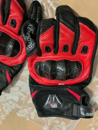 Guantes Moto KEMIMOTO Fibra Carbono