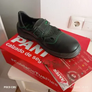 Zapatos de seguridad PANTER negros