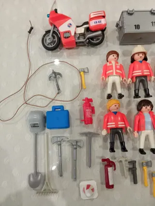 Playmobil Cruz Roja y Protección Civil