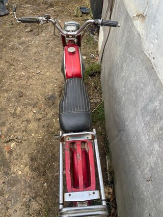 Mobylette Campera Roja