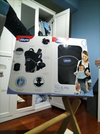 Portabebés Chicco You & Me Negro