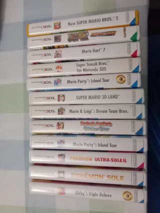 Lotto 12 Giochi Nintendo 3DS