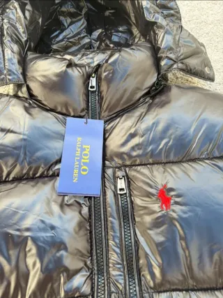 Abrigo Ralph Lauren Negro