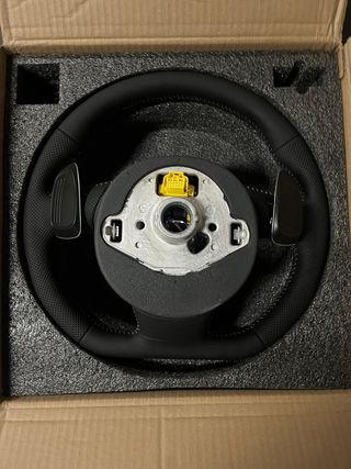 Volante Audi Sline Negro Perforado