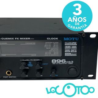 TARJETA DE SONIDO MOTU INTERFACE 896 MK3