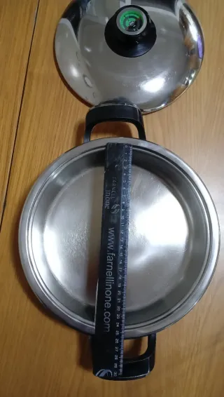 Cazuela AMC Visiotherm 24cm COMO NUEVA. 2,6 L