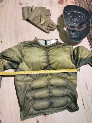 AVENGERS Disfraz de Hulk infantil talla unica