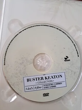 Colección Buster Keaton 3 DVD 8 Películas