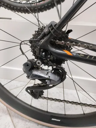 Bici da strada Giant TCR taglia ML Nero/Arancione