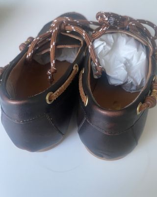 Náuticos de piel marrón Talla 39