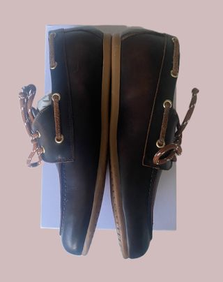 Náuticos de piel marrón Talla 39