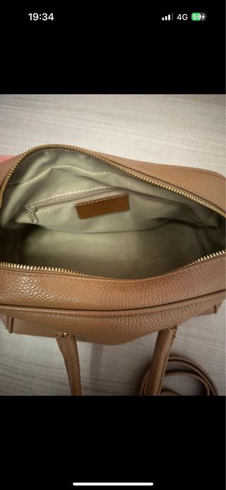 Bauletto vera pelle Made in Italy