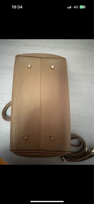 Bauletto vera pelle Made in Italy