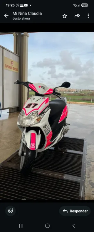 Yamaha Jog RR 2006 Rosa/Blanco