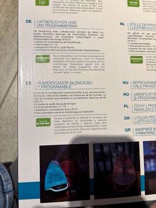 Babymoov Hygro Humidificador Bebé