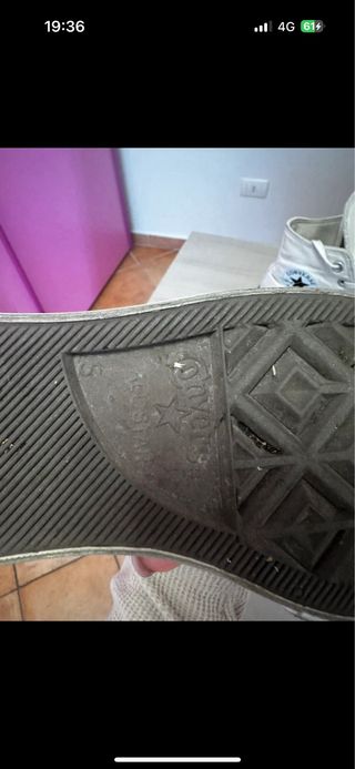 Converse Platform Donna Bianche