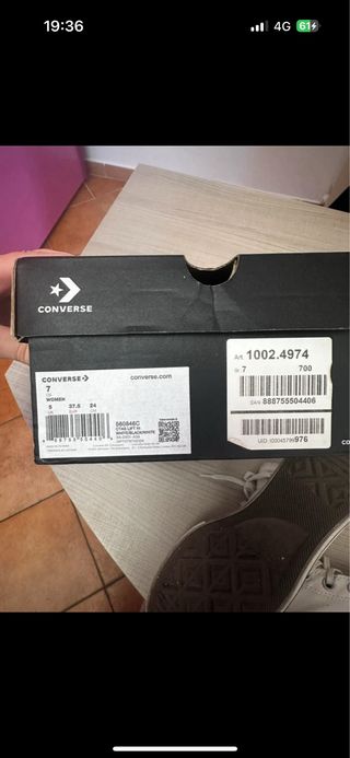 Converse Platform Donna Bianche