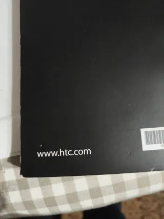 HTC con teclado gris