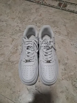 Zapatillas Nike Air Force 1 T44 Blancas