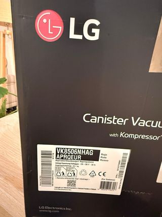Aspirador LG VK8506NHAG Kompressor Technology