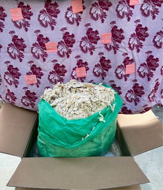 Lana de oveja churra  para colchón