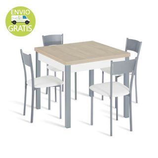Mesa libro y 4 sillas AIKO