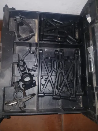 Chasis Coche RC 1/6 MCD y Repuestos