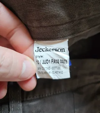 Pantaloni marroni Jeckerson uomo (tg. 44)