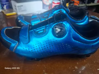 Zapatillas Ciclismo MTB Azul Talla 42