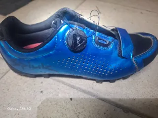 Zapatillas Ciclismo MTB Azul Talla 42