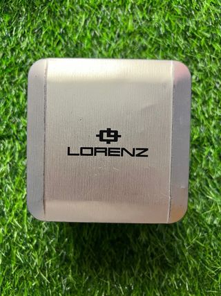 Reloj Lorenz Cronógrafo Negro y Plateado