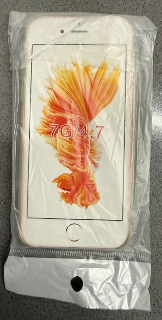 Custodia in silicone trasparente per iPhone 7