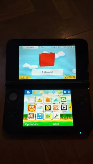 Nintendo 3DS XL Blu + Accessori