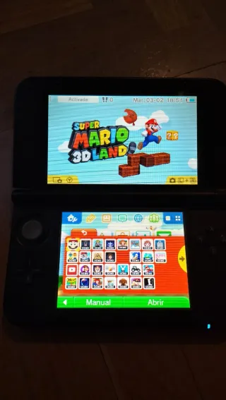 Nintendo 3DS XL Blu + Accessori