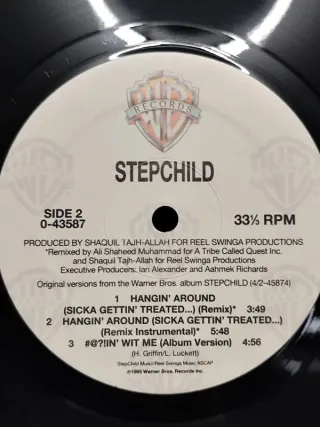 Vinilo R&B Stepchild - Hangin' Around 12" 1995