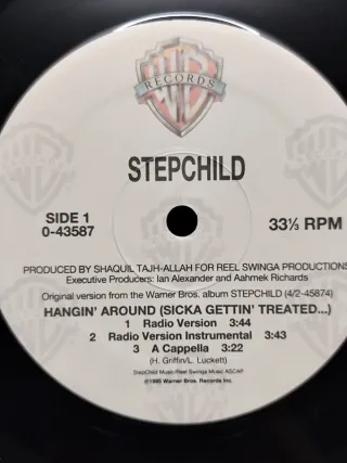 Vinilo R&B Stepchild - Hangin' Around 12" 1995