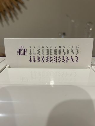 Máquina de coser Alfa Next 40 con accesorios